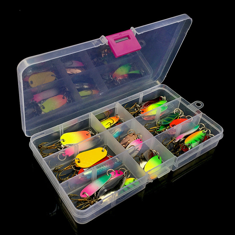 Bionic Iron Lure Multicolored Metal Sequin Set: Elevate Your Fishing Game